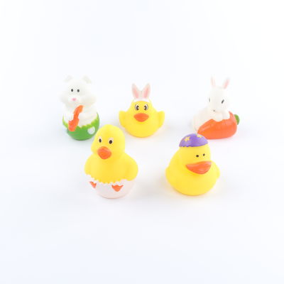 Good price Custom Logo Yellow Rubber Duck Party Birthday Kid Gift Floating Upright Weighted Rubber Duck Toys online