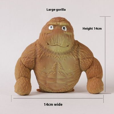 Good price Children's Pinch Toy Gorilla Vent Pinch Slow Rebound Toy Decompression Sand Molding Soft Glue online