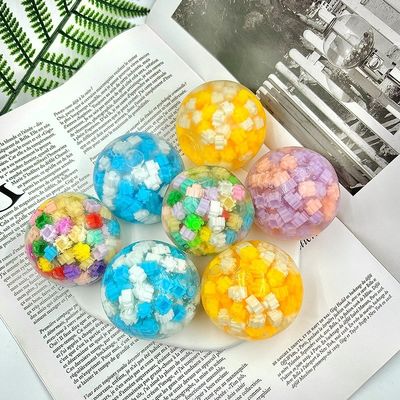 Good price Wholesale TPR Spherical Decompression Toys High Quality Plastic Building Blocks Handmade Spherical Toys online