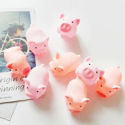 Good price 14 Years up Age Range BPA Free Vinyl PVC Toy Kid's Squeaky Mini Cute Piggy Fun Ornament Essential Accessory for All Ages online